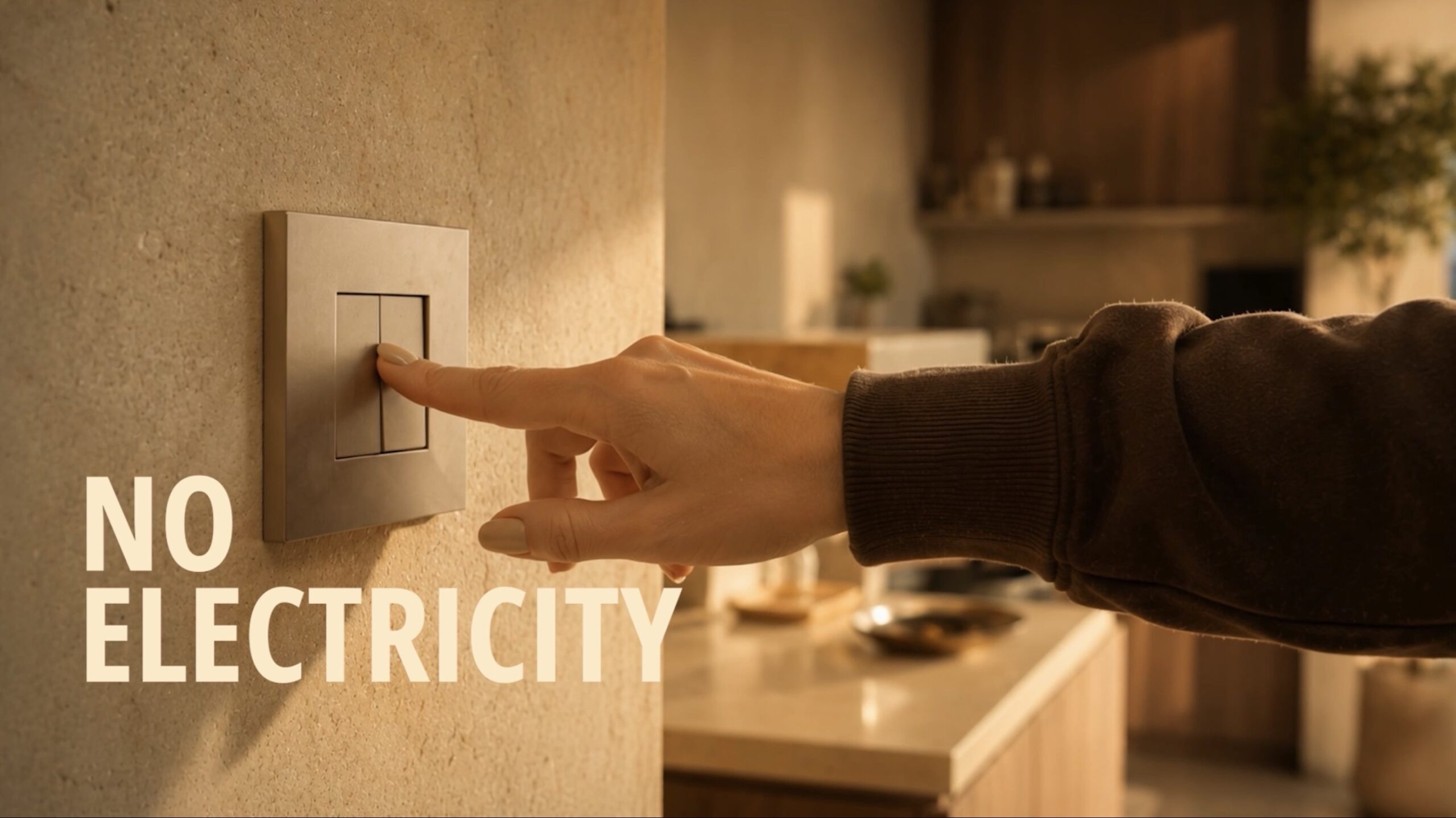 No electricity